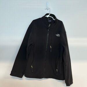 The North Face Girl's Apex Bionic Black Full Zip Outerwear Jacket Size M